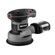 Slefuitor cu excentric 300W, 125mm Graphite 59G348