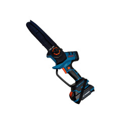 Mini ferastrau cu lant Hammer Li-Ion, 21 V, 7,5 m/s, 2×2,0 Ah, 20 cm