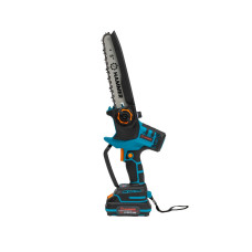 Mini ferastrau cu lant Hammer Li-Ion, 21 V, 7,5 m/s, 2×2,0 Ah, 20 cm
