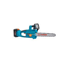 Mini ferastrau cu lant Hammer Li-Ion, 21 V, 6 m/s, 1×4 Ah, 30 cm