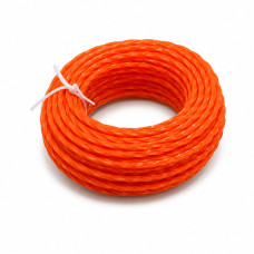 Fir pentru trimmer, patrat, 3,0 mm × 15 m, Hammer..