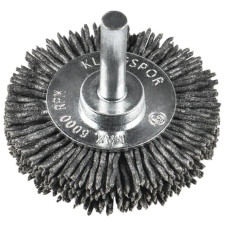 Perie rotunda cu tija din peri de poliamida P320 70×12×6 mm Klingspor