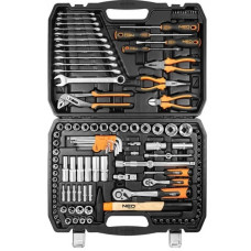 Set de scule NEO TOOLS 1/2, 1/4, 122 de piese