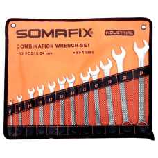Set de chei combinate 6–24 mm, 12 buc., Somafix SFX5395