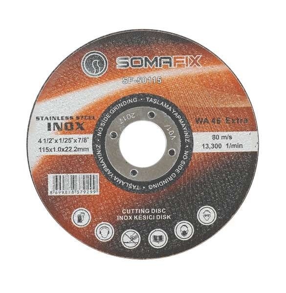 Диск отрезной по металлу 230X1.9X22.2mm Somafix