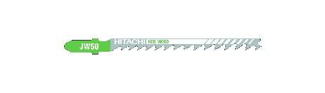 Пилка для лобзика по дереву JW50 75mm 1.0HCS(1уп-5шт)Hikoki