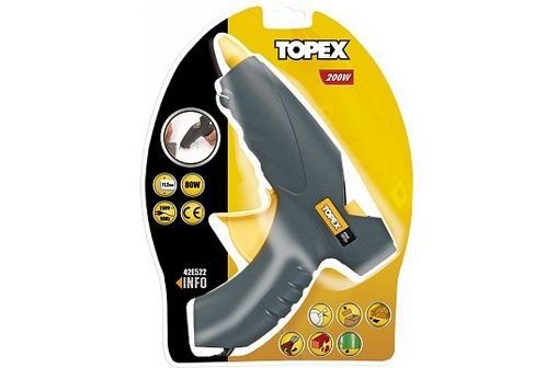 Pistol de lipit p/u silicon 200W Topex 42E522