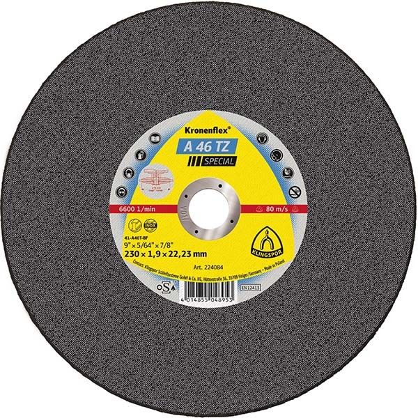 Диск отрезной для стали SPECIAL A46TZ 125x1.6x22mm Klingspor