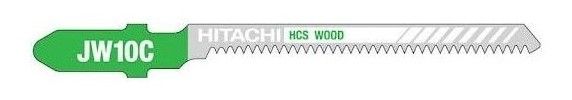Пилка для лобзика по дереву JW10C 54mm 1.4HCS(1уп-5шт)Hikoki
