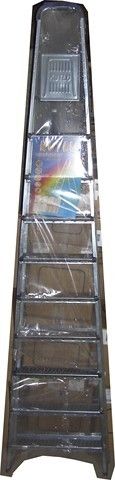Scari pliante 9+1 trepte(profil patrat)62x176x275cm