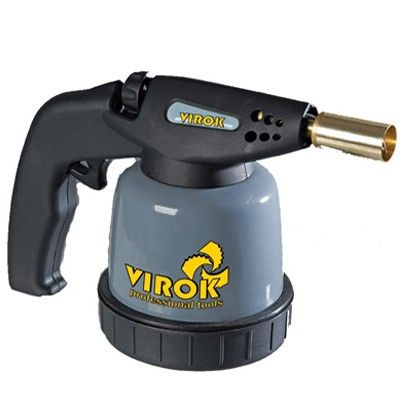 Lampa la gaz cu aprindere piezo la butelie 190g VIROK