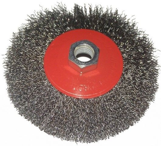 Щетка из гофрированной проволоки D100mm MPN