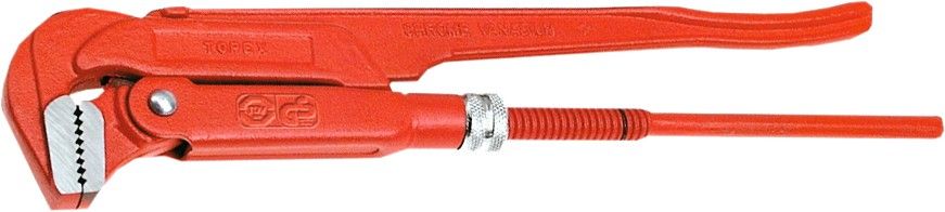 Ключ трубный тип 90°0-40mm 330mm Topex 34D751
