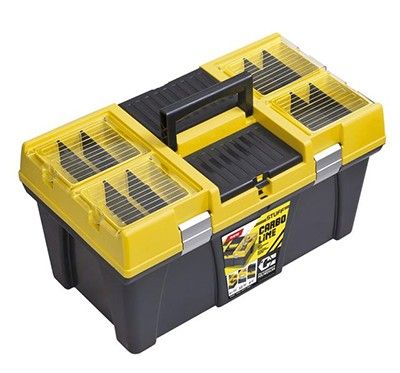 Ящик для инструмента Semi Profi Alu 26 желтый