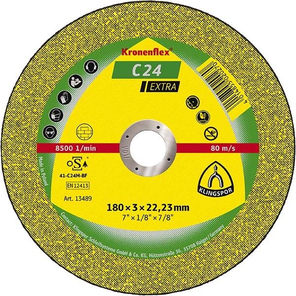 Диск отрезной по бетону EXTRA C24 230x3x22mm Klingspor
