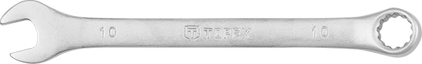 Ключ рожково-накидной 10x140mm Topex 35D705