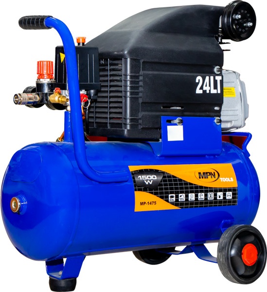 Компрессор воздушный 1.5 kW 24l MPN MP-1475