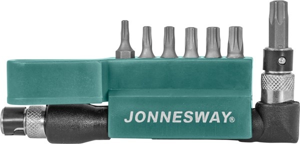 Компллект вставок-бит 1/4"TORX®.T10-T40.Г-образ.8 пред.Jonnesway