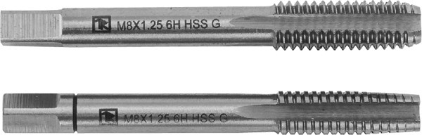 Метчик T-COMBO М12х1.75.HSS-G.1уп-2шт.Thorvik