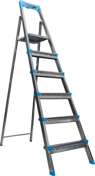 Scari pliante 5+1 trepte(profil patrat)50x115x185cm