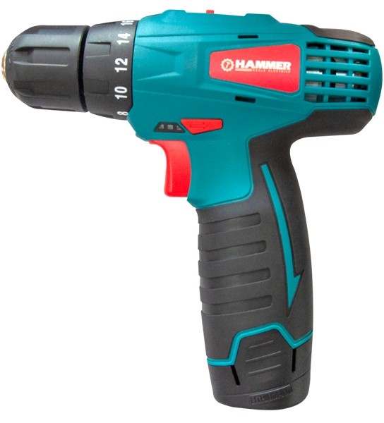 Masina de gaurit si insurubat cu acumulator 12V, 1.5 Ah Hammer 