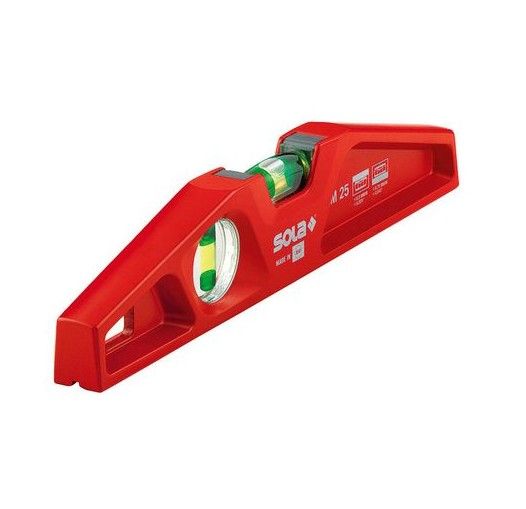 Nivela din profil turnat aluminiu 60cm 2 capsule M 60 Sola