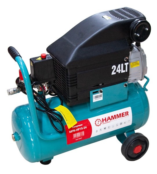 Compresor de aer 1.5kW HAMMER MPN-HP15-24