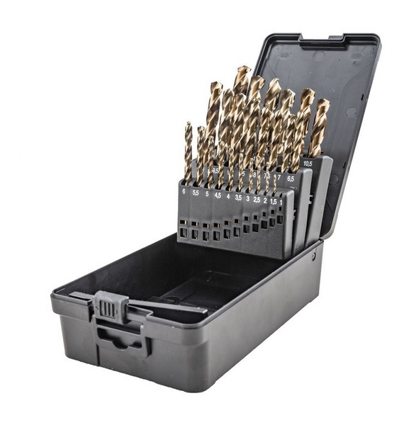Набор сверел HSS-Co 1-13mm 25шт Hikoki