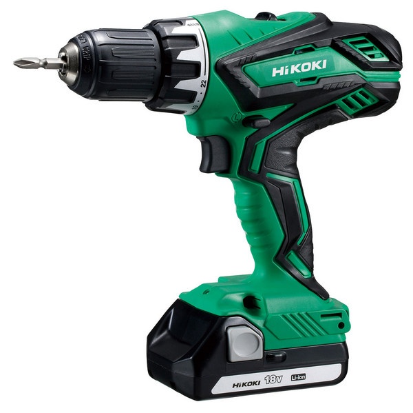 Masina de gaurit si insurubat cu acumulator 18 V, 2.5 Ah Hikoki