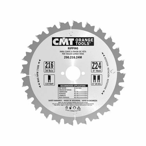 Пильный диск 190x30mm 12z CMT