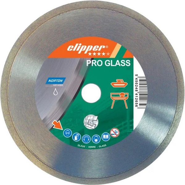 Диск алмазный сплошной CERAM 200x30/25.4mm CLIPPER