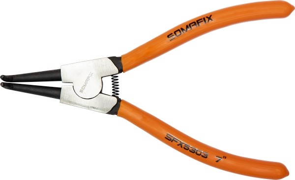 Щипцы для стопорных колец отжимные 180mm Somafix