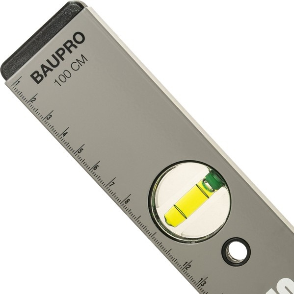 Nivela din aluminiu 100сm 2 capsule Sola BAUPRO 100