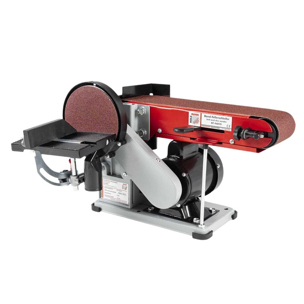 Masina de slefuit cu banda si disc 350W Holzmann