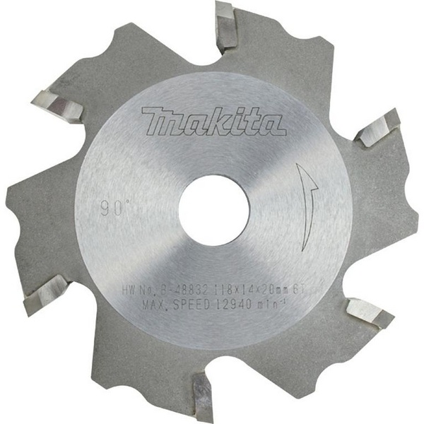 Дисковая фреза по алюм.118x20x18mm Makita