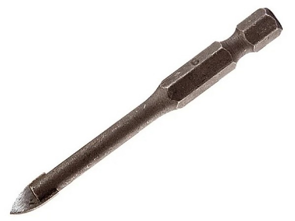 Сверло для плитки стекла 10X80mm 1/4 HEX Makita