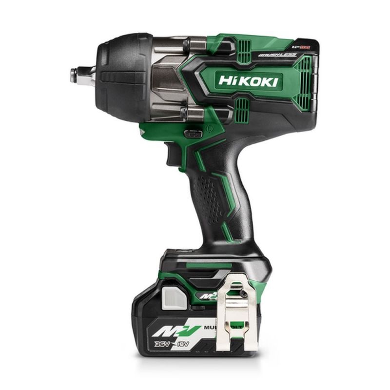 Cheie de strans cu impact 36V 2.5 Ah Li-ion Brushless 1050 Nm, cu 2 acumulatori Hikoki