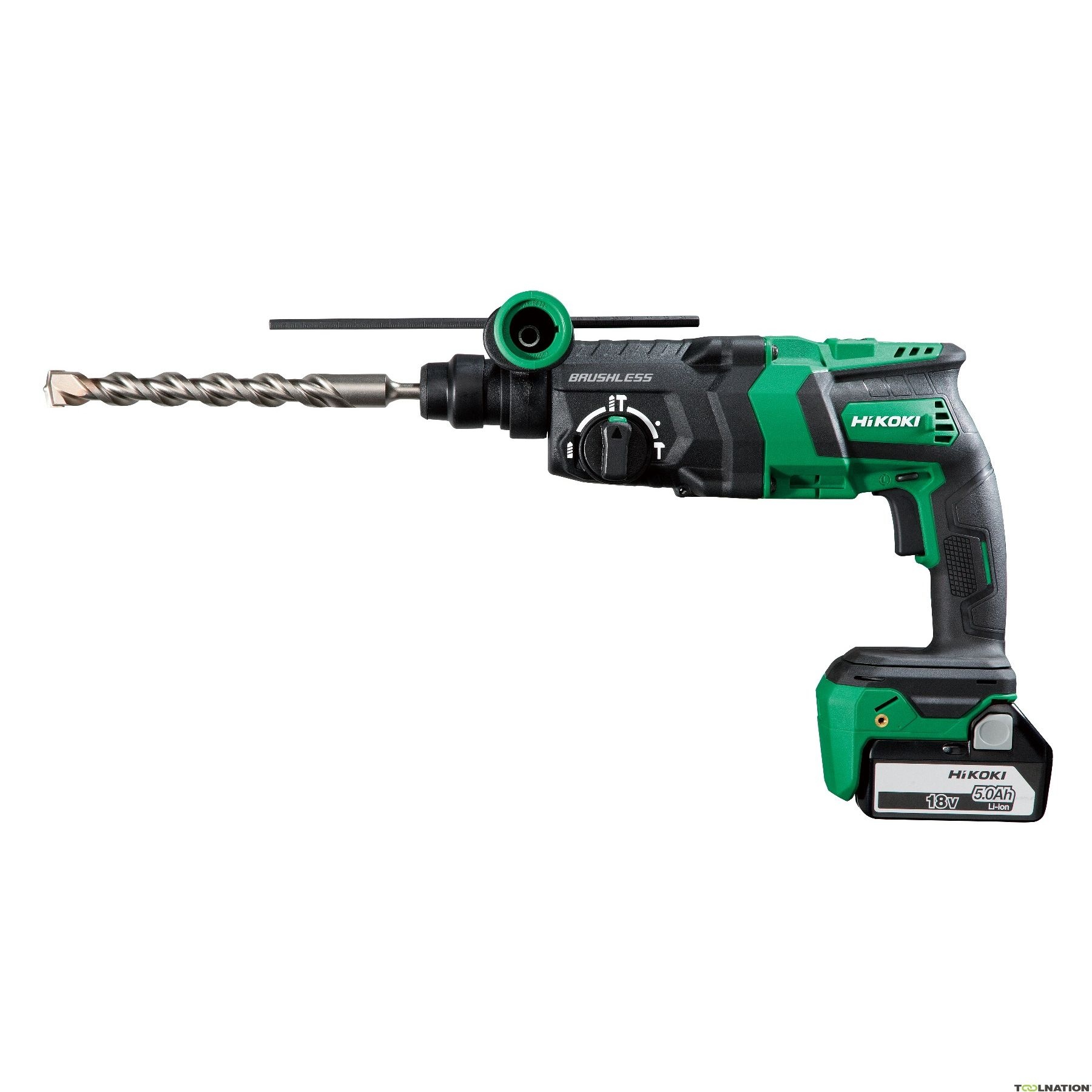 Ciocan rotopercutor SDS-PLUS, 3.2 J, cu 2 acumulatori 18V 5.0Ah Hikoki