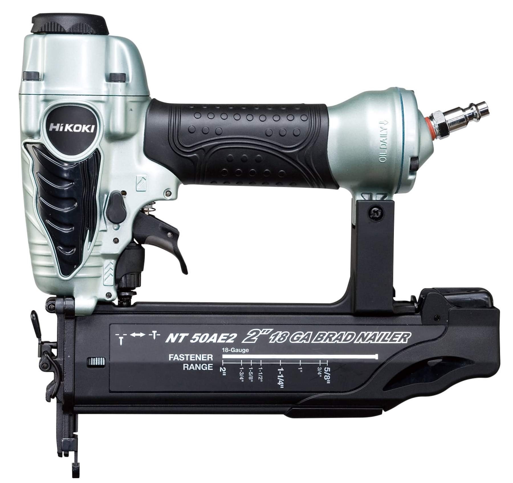 Пистолет гвоздезабивной пневматический 15-50mm Hikoki NT50AE2L2Z