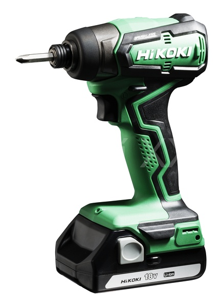 Masina de insurubat cu impact Li-Ion 18 V, 140 Nm, cu 2 acumulatori Hikoki
