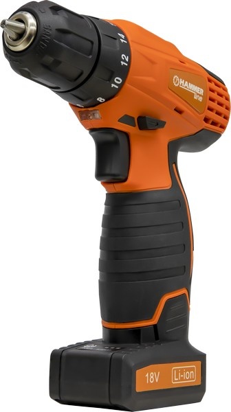 Masina de gaurit si insurubat cu acumulator 18 V, 1.5 Ah Hammer Line