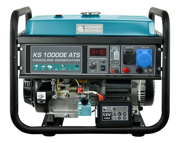 Generator pe benzina 8.0kW Konner & Sohnen KS 10000E ATS
