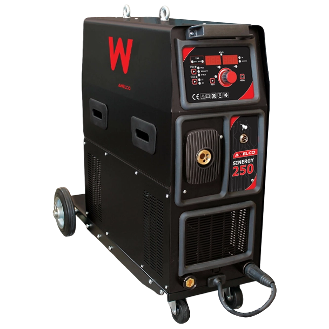 Aparat de sudat semiautomat MIG/MMA/TIG 230V 6.8kW 200A Awelco TRIS250