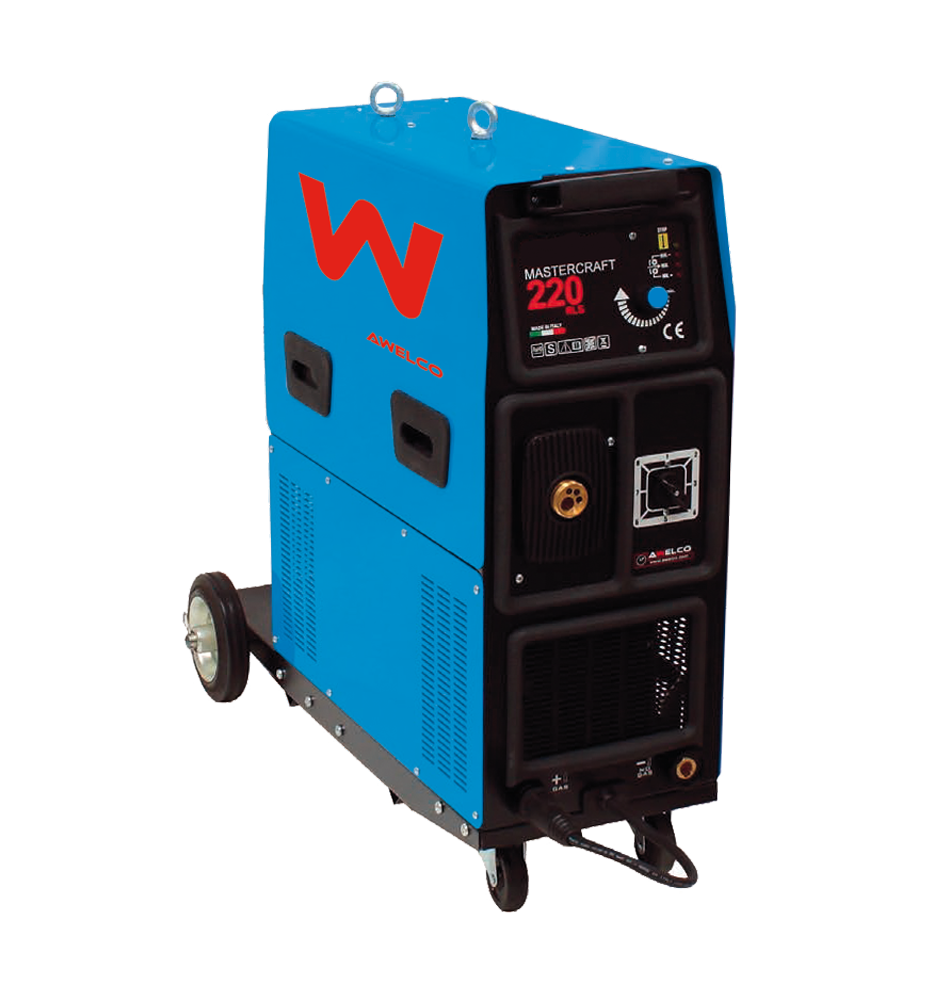 Aparat de sudat semiautomat MIG 230-400V 7.5kW 200A Awelco MASTERCRAFT220 SALDATRICE
