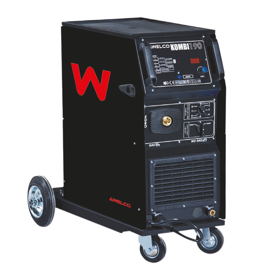 Сварочный полуавтомат MIG 230-400V 9.0kW 200A Awelco KOMBI190