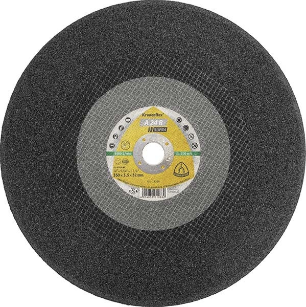 Диск отрезной для стали SUPRA A24R 350x3.5x25.4mm Klingspor